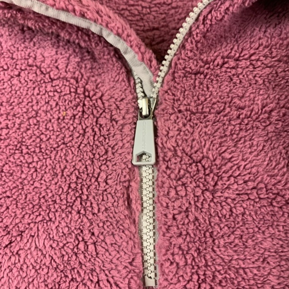 Carhartt outerwear sport women’s loose fit fleece pullover in huckleberry - Picture 4 of 12